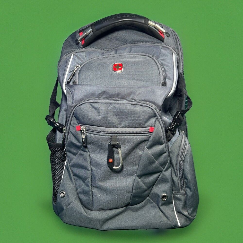 Swiss Gear Back Pack Swiss Army Scan-Smart with AirFlow Tech Back Pack Gray